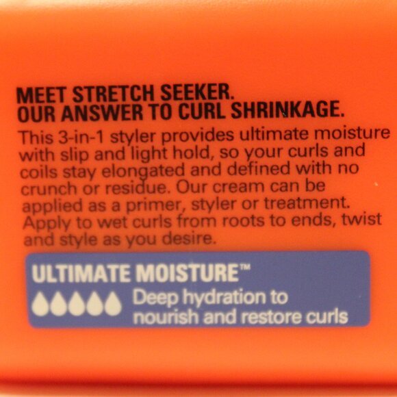 2 Pk Twist Stretch Seeker 3-in-1 Curl Stretching Cream For Curly Hair, 8.5oz New - Picture 8 of 10